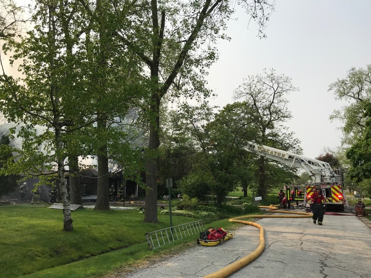 The cause of the fire is currently under investigation. 