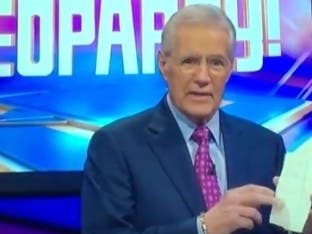 Alex Trebek, who is battling stage 4 pancreatic cancer, got a surprise from Holzhauer's daughter. 