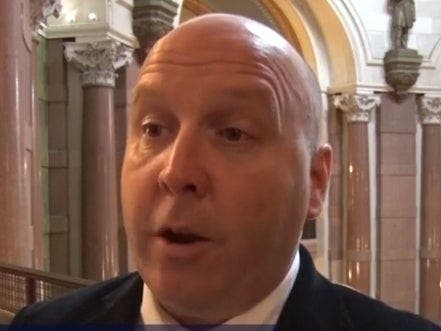Sen. Tom Cullerton pleaded not guilty to charges of embezzlement, along with related charges. 