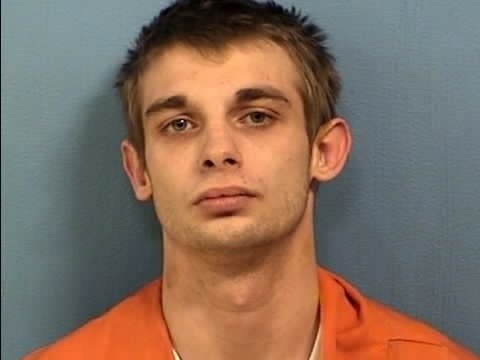 James Aydelotte, 22, faces up to 45 years in prison for the 2017 murder of John Murray, 49.  
