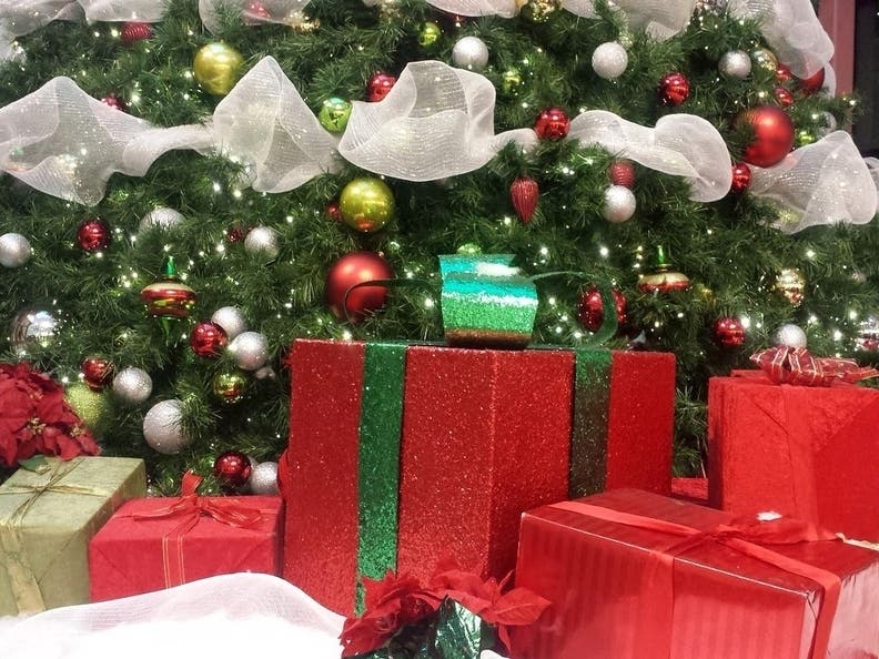 The holiday light display is in a new location for 2019. 