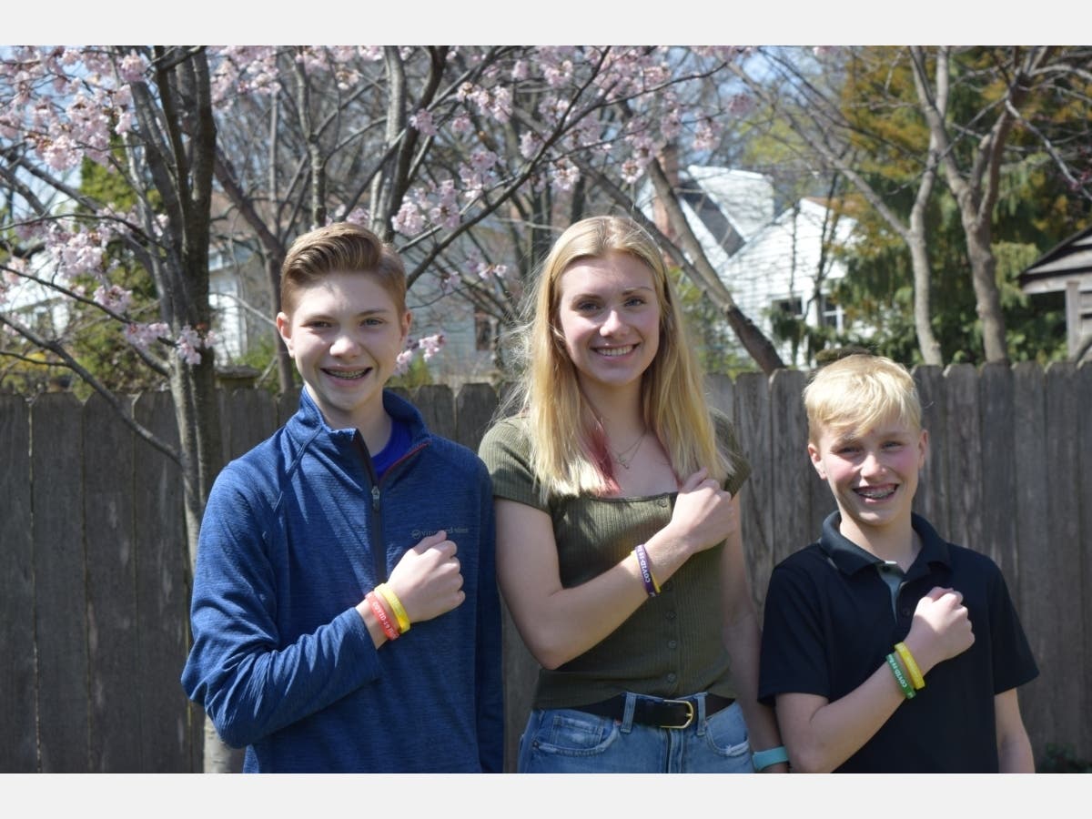 From left to right: Hayden, Kenna and Colby Royce 