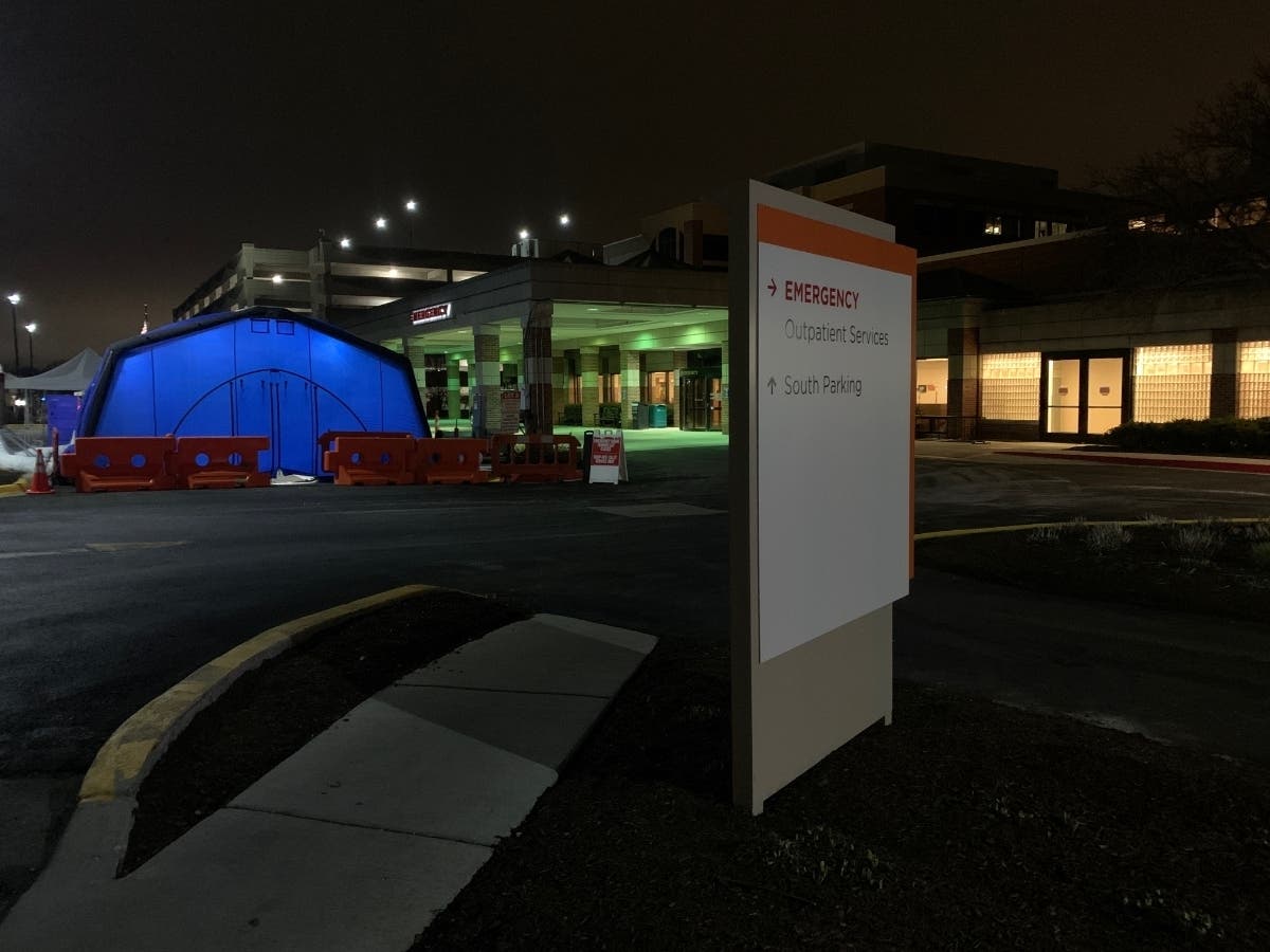 Edward Hospital is currently treating 29 patients with coronavirus, a sharp decrease from past reports. 