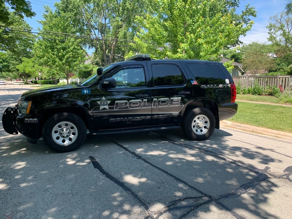 Downers Grove police responded to the burglary report early Sunday. 