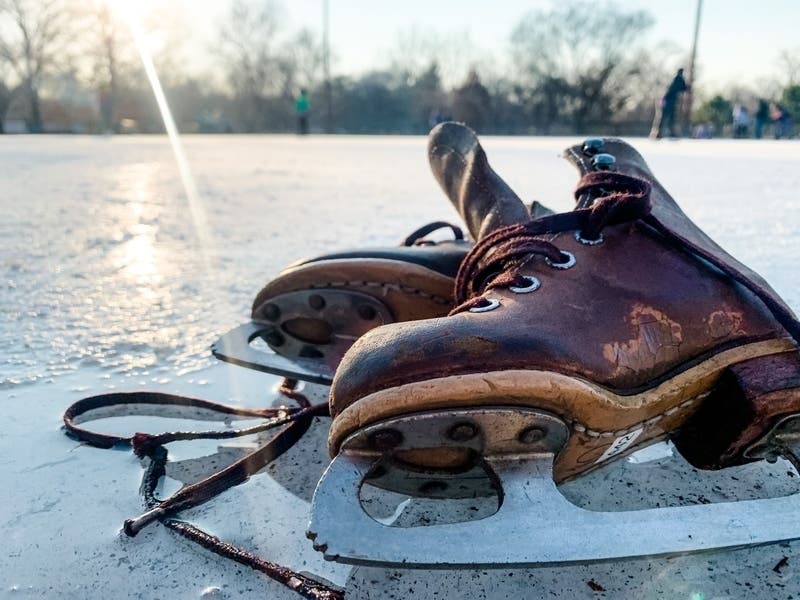 Thus far, weather conditions have not been favorable for ice to achieve the proper thickness.