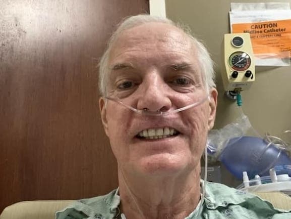 Rich Kulovany, 69, of Downers Grove, spent 99 days in three different hospitals battling coronavirus. 