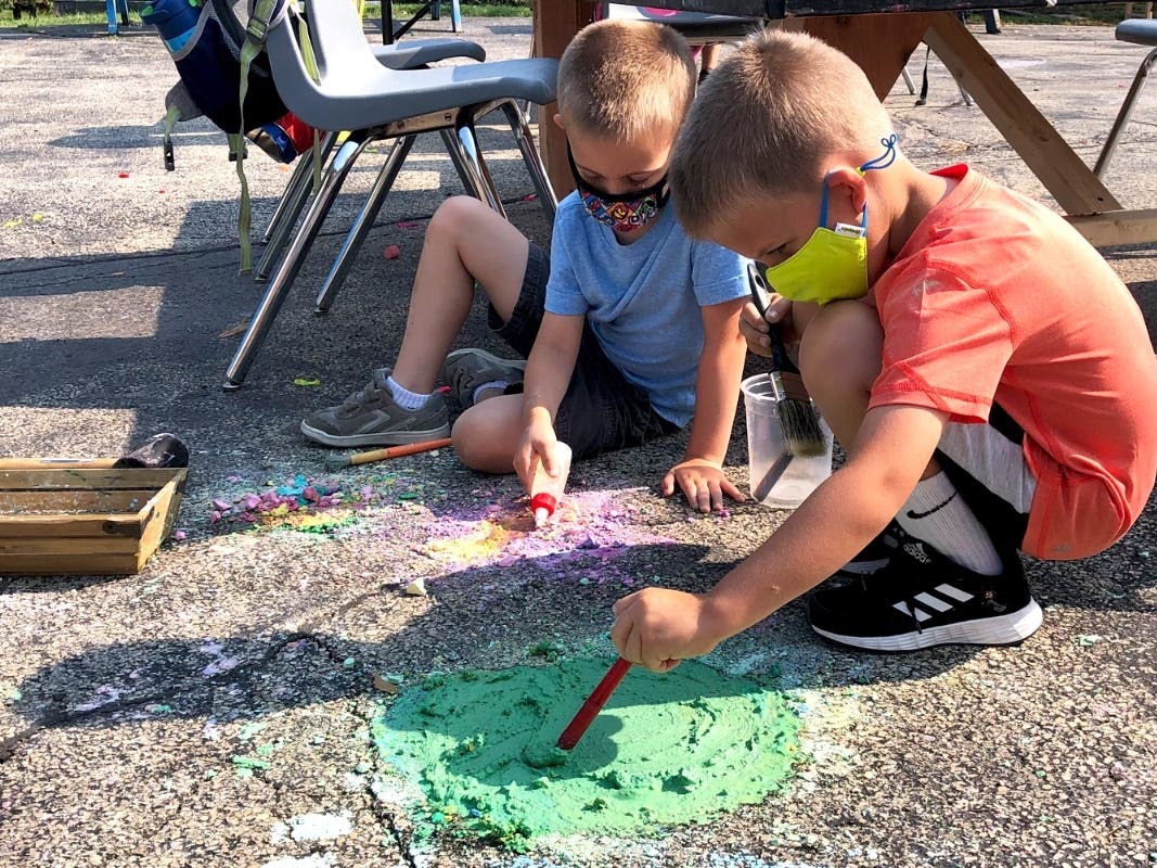 Chalk Art will be held Aug. 14 at DuPage Children's Museum. 
