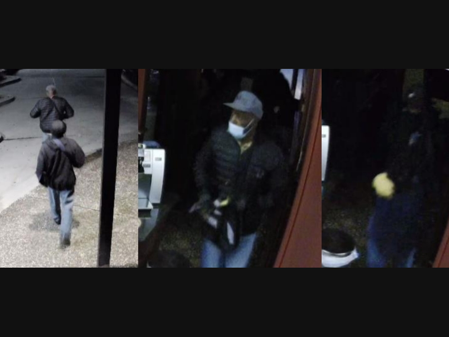 Naperville police are looking for two men who burglarized a jewelry store in the first block of Jefferson Street Wednesday night.