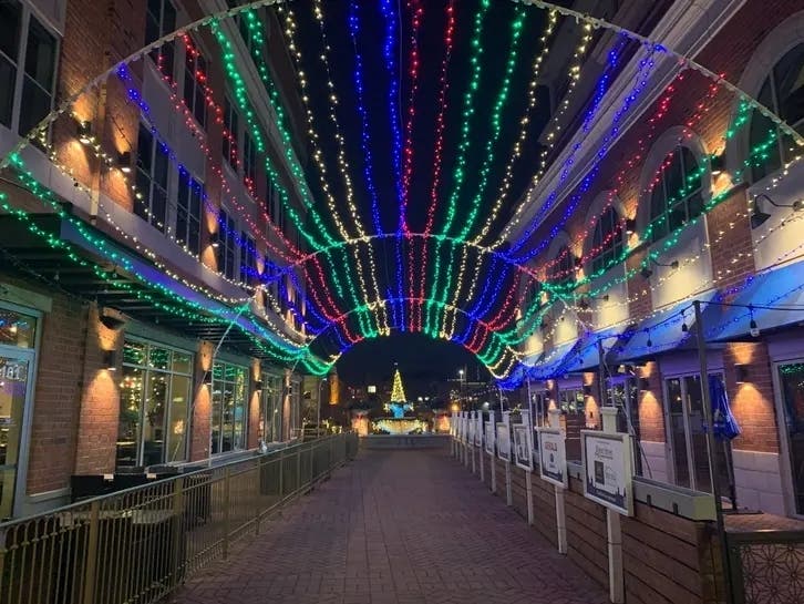 NaperLights returns to Water Street in Naperville Thanksgiving weekend, with 150,000 lights, festive music and the Great Tree. 