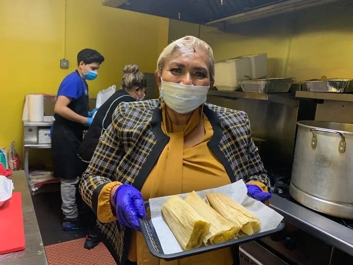Friday marked the grand opening for Korinna Hernandez's new Joliet restaurant called Tamales Korinna. It's located at 30 Ohio Street. 