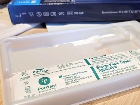 Naperville police shared tips from the FTC on how to avoid falling for a recent scam involving fake at-home coronavirus tests. 