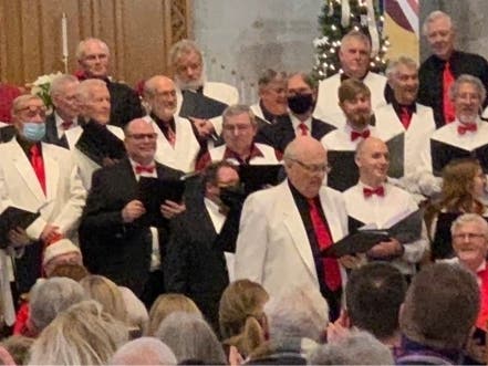 The chorus will perform its "Together Again for Christmas" program Dec. 11 in St. Charles and Dec. 17 in Wheaton.  