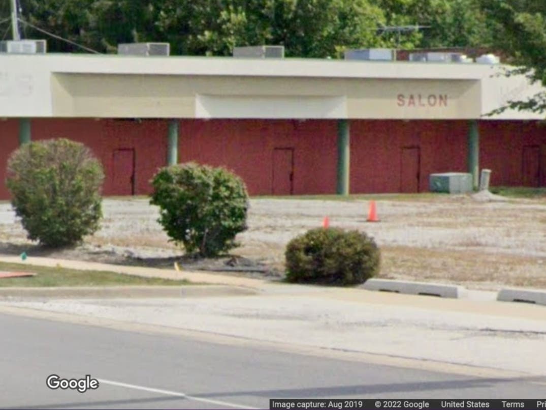 Demolition has begun on the long-vacant shopping center, following asbestos remediation earlier this month. 