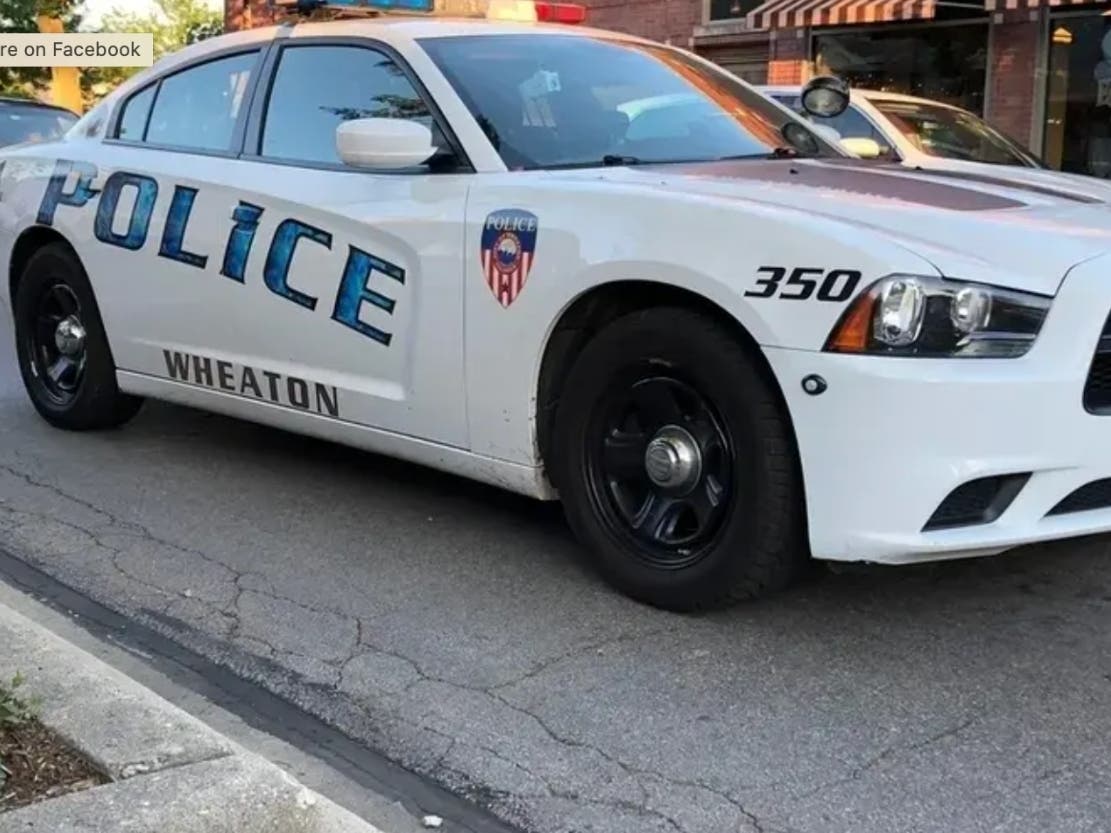 See which crimes were reported on the most recent blotter from the Wheaton Police Department. 