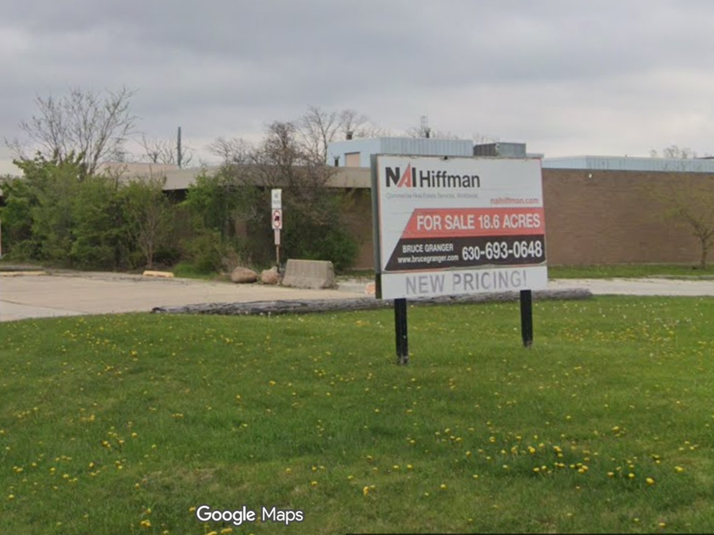 The conceptual site plan aims to revamp the 18.5-acre space that was once home to The Lockformer Company.