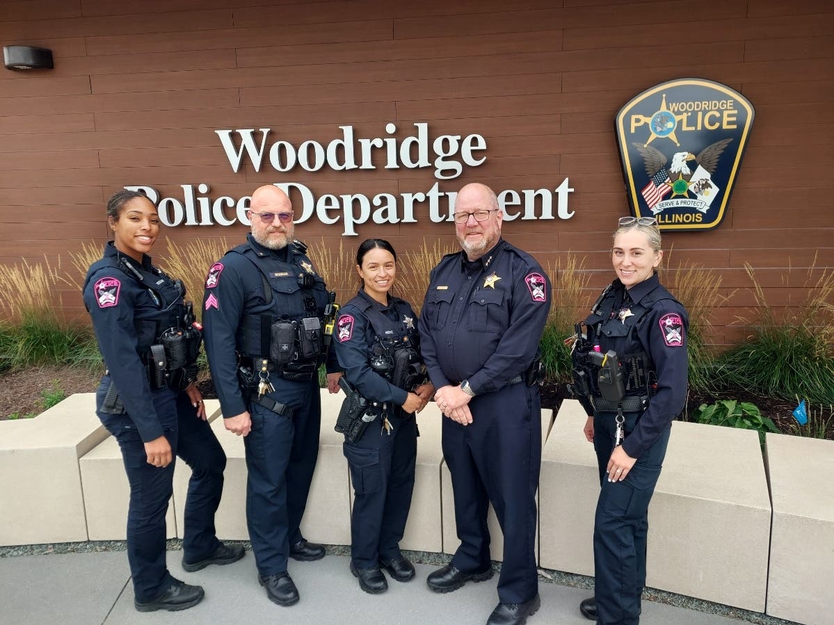 “A pink patch may look like a small change to a uniform, but to so many people, the color represents something much bigger,” Chief Tom Stefanson said.