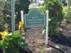 The newly designed Dedham Civic Pride Sponsor-A-Spot signs.
