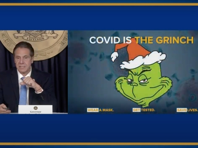 Gov. Andrew Cuomo unveiled a spate of anti-coronavirus strategies focused on hospitals and small gatherings amid predicted holiday surge.