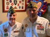 New Senior Vice Commander VFW District 29 Jessica Adams and VFW ‘Hilltoppers’ Post 8430 Quartermaster Richard R. King.