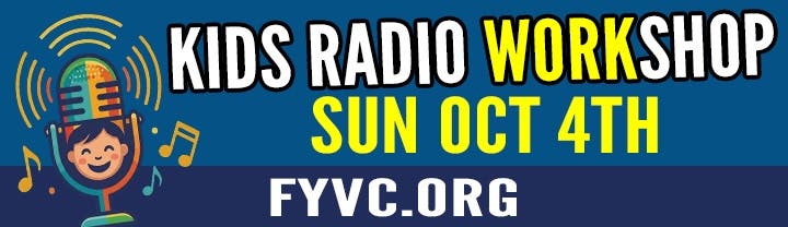 Find Your Voice Radio Workshop for Ages 9-14