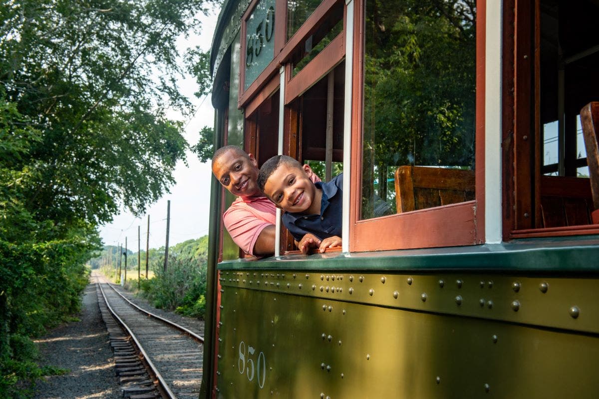 Father’s Day Weekend at the Shore Line Trolley Museum