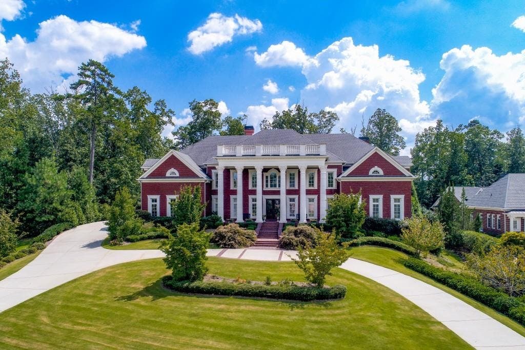 Johns Creek Wow House 1 9m Greek Revival Johns Creek Ga Patch
