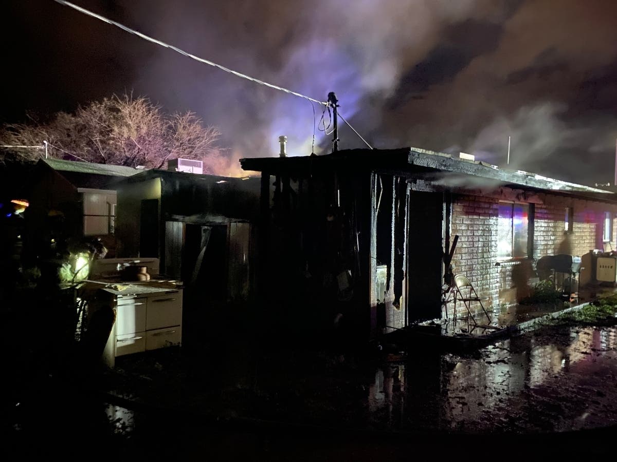 PHOTOS: Tucson Firefighters Douse West Side Fire | Tucson, AZ Patch