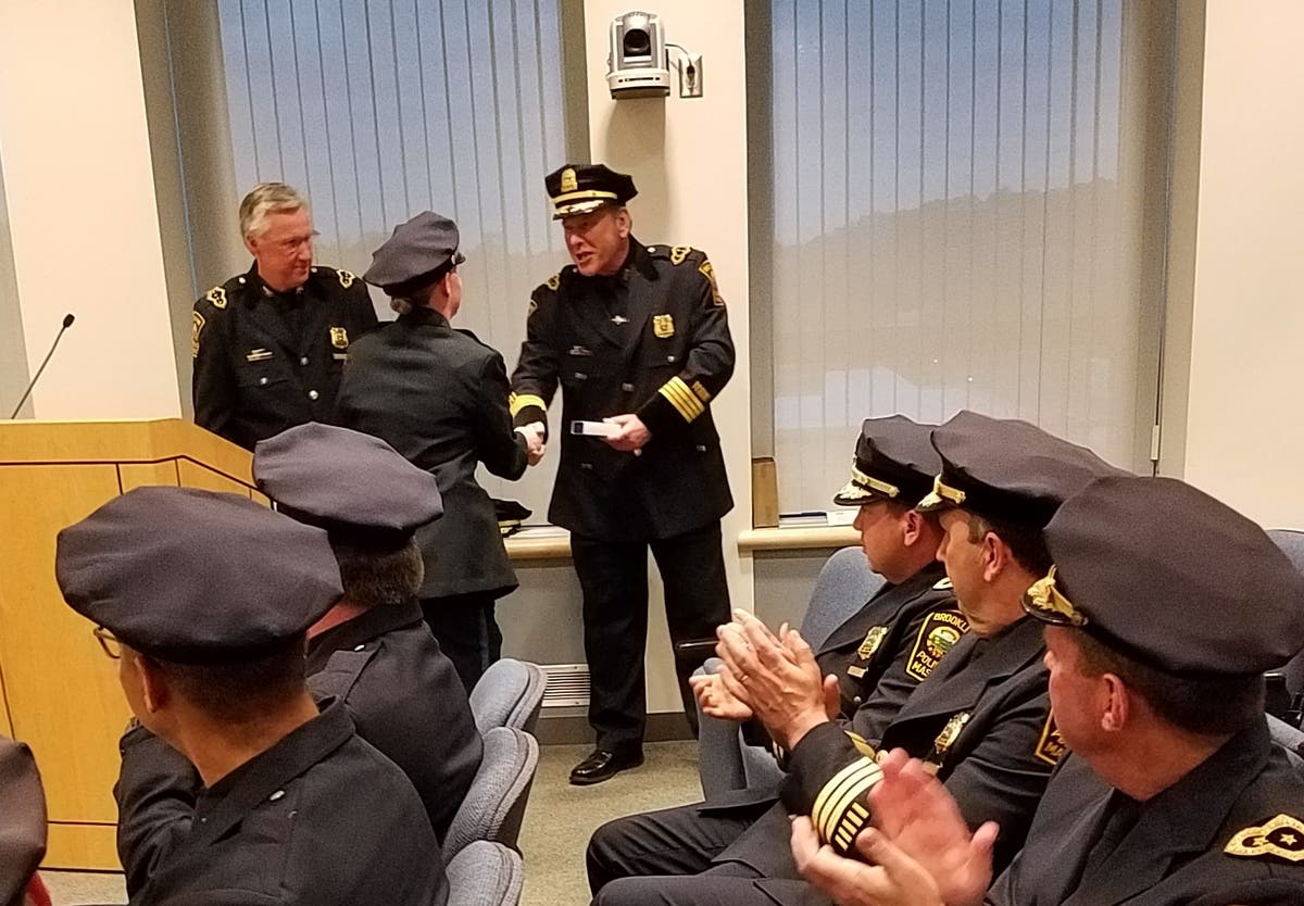 Healy gets her award