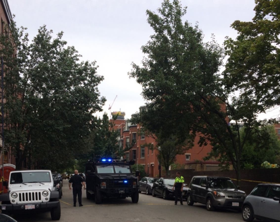 2 Arrested After Boston Officer Shot, Held Without Bail: Police ...