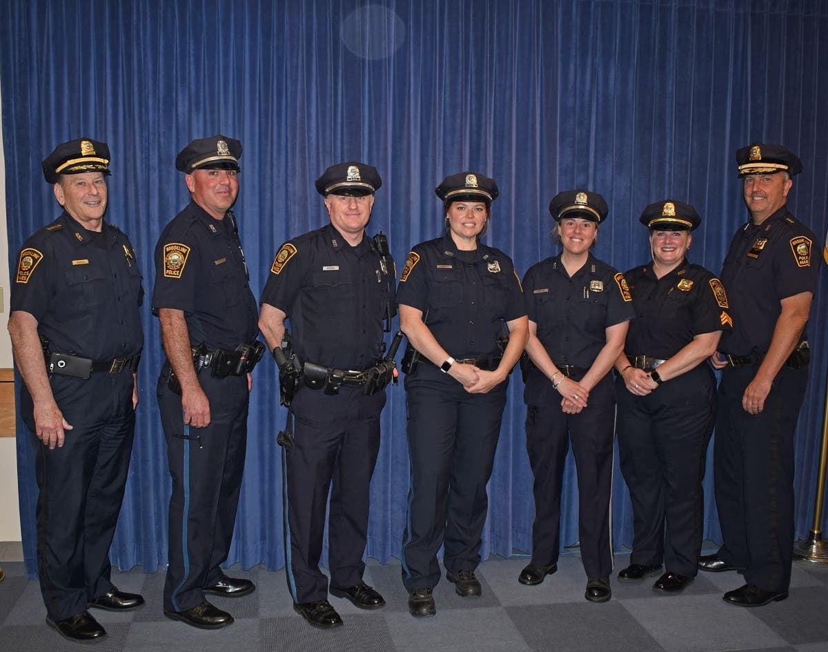 Brookline Police Name Officer Of The Year, Other Award Winners
