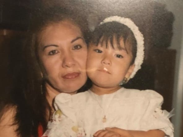 María del Carmen Porras Hernández and her daughter Ana Karen Porras. 