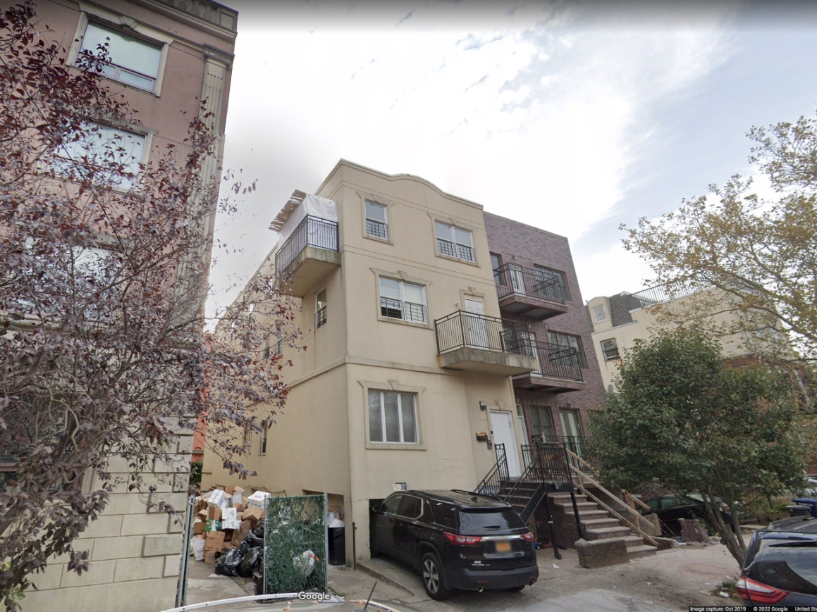 NYPD officers are investigating a Thursday morning incident in which a woman dropped her 6-month-old baby from a balcony.