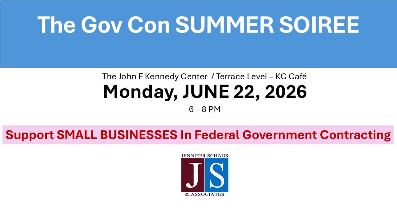 The GovCon Summer Soiree - Federal Contractors NETWORKING EVENT