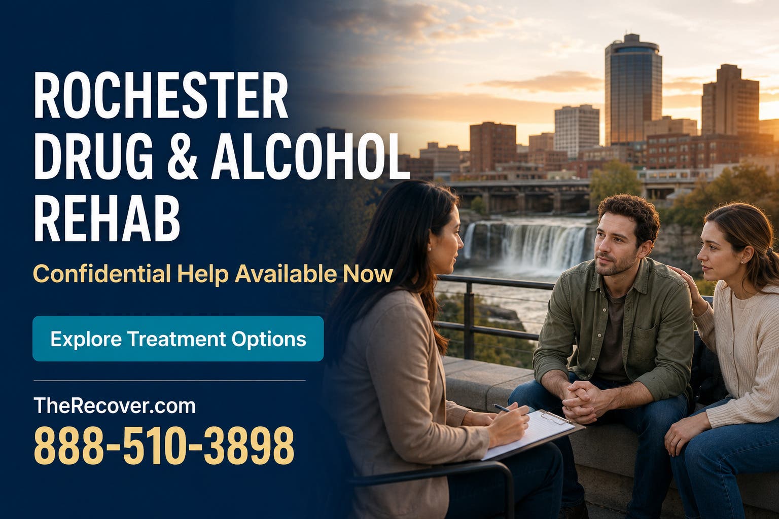 Rochester Drug & Alcohol Rehab — Confidential Help Available Now