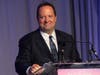Peter Unanue, Executive Vice President of Goya Foods, Inc., accepts the Corporation of the Year Award on the company’s b