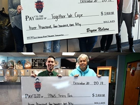 Over $10,000 was recently donated to three local charities, thanks to the 2019 National Beard and Moustache Championships. The competition took place in Tinley Park on November 8 and 9.