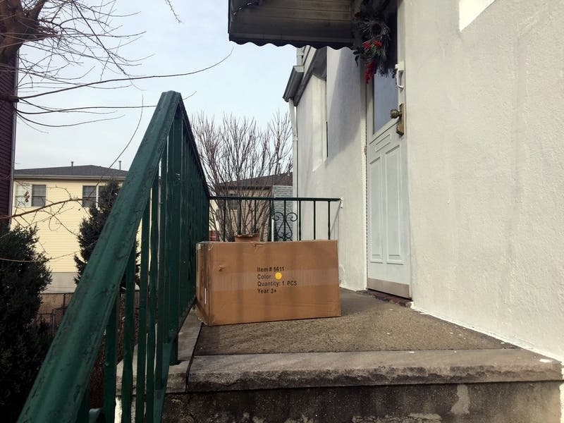 Tips for thwarting porch pirates include insuring packages, using a self-service storage locker and picking up packages at a shipper's service counter.