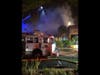 The fire was reported about 3:48 a.m. at 499 East Hamilton Ave. near Almarida Drive, a vacant building that had previously been the Elephant Bar Restaurant.