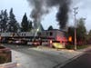 The fire was reported about 6:30 a.m. at a two-story townhouse in the 1000 block of Murrieta Blvd. 