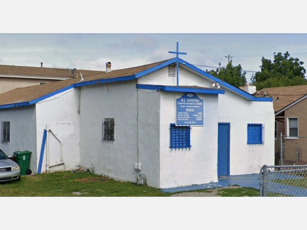 The Contra Costa Sheriff's Office was notified at 12:32 p.m. on Sunday about an alleged unlawful assembly at All Nations Church of God in Christ at 1225 York St.