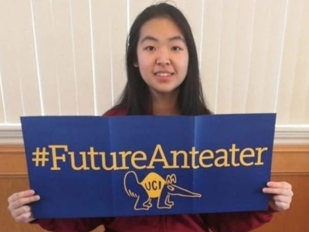 Colette Han has decided to enroll at UC Irvine rather than accept an out-of-state scholarship offer.
