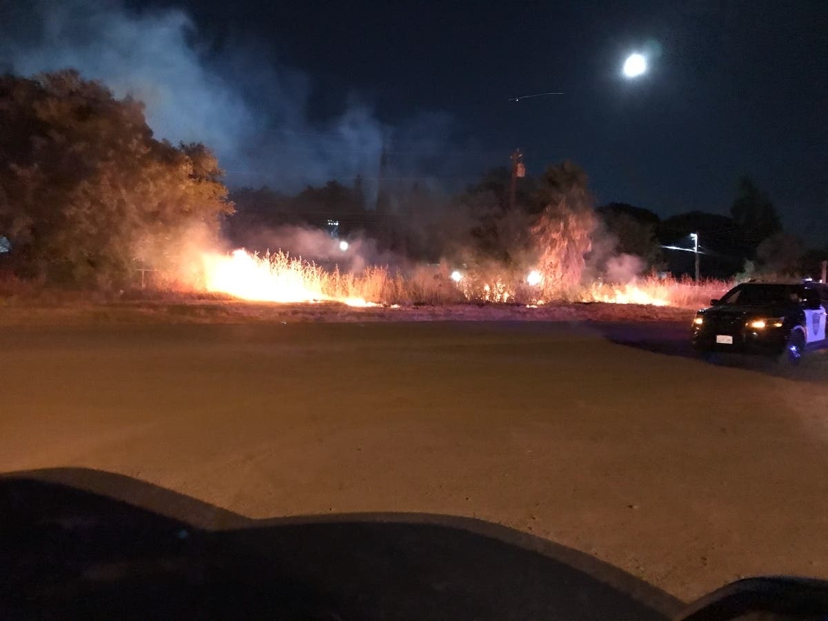 The district joined local agencies in responding to 67 fires between 7 p.m. and midnight, with at least 16 caused by fireworks, officials said.