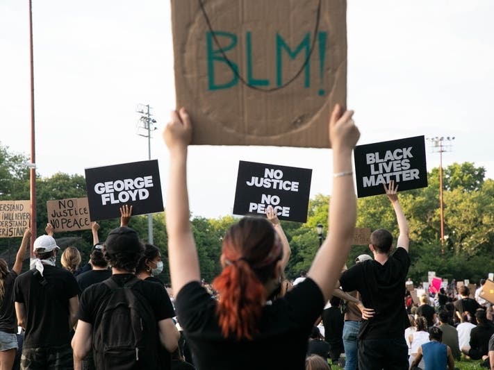 "Many of these same neighbors' homes bear "Black Lives Matter"  signs, and they represent the true spirit of the movement, and of our San  Jose community," Liccardo said.