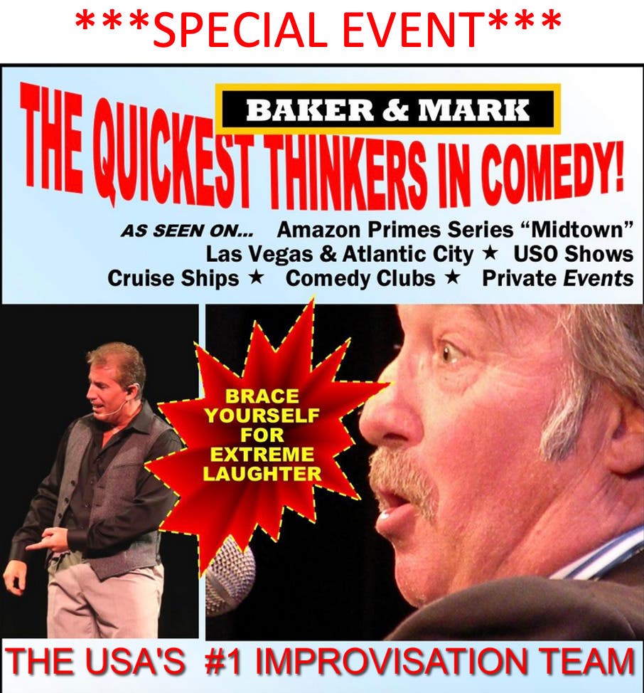 SPECIAL EVENT THE USA'S #1 Comedy Improv Team @ COMEDY CABARET!