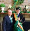 Mike Tetreau with Bag Piper Art Beagan