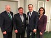 State Rep. Cristin McCarthy Vahey (R) with Bruce Morrson, John Mineham and Senator Murphy