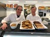 Chef Fred Kasowitz with Pastry Chef David Johnson at FRED 06825