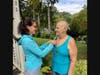 Ovarian Cancer Survivor Michele Kaplan of Stratfield Receives her Teal Woman Pin from Clearity Foundation from her State Representative Cristin McCarthy Vahey