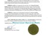 Official Proclamation from Town of Easton First Selectman David Bindelglass 