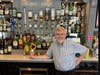 Patrick Clyne behind the bar at The Castle, Black Rock.  The restaurant and pub is open at 3171 Fairfield Avenue, Bridgeport, CT 06605 - 7 days a week for lunch and dinner.